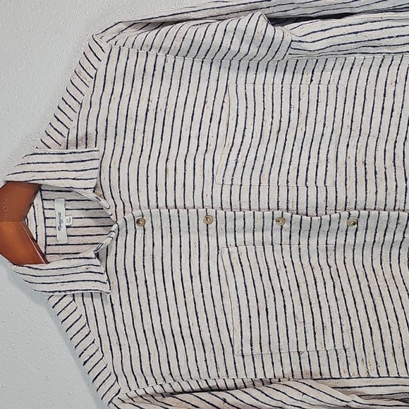 Madewell Flannel Oversized Ex-Boyfriend Shirt. - Picture 2 of 7